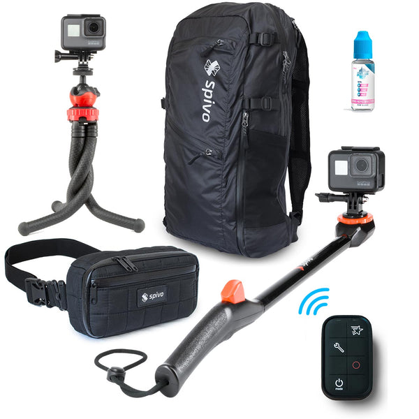 Ultimate GoPro Traveler Bundle Spivo